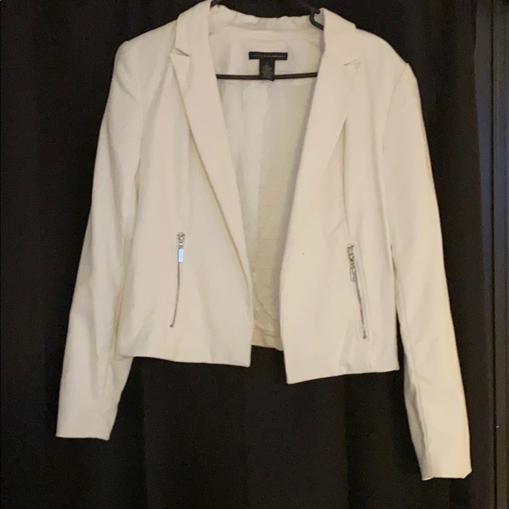 White blazer